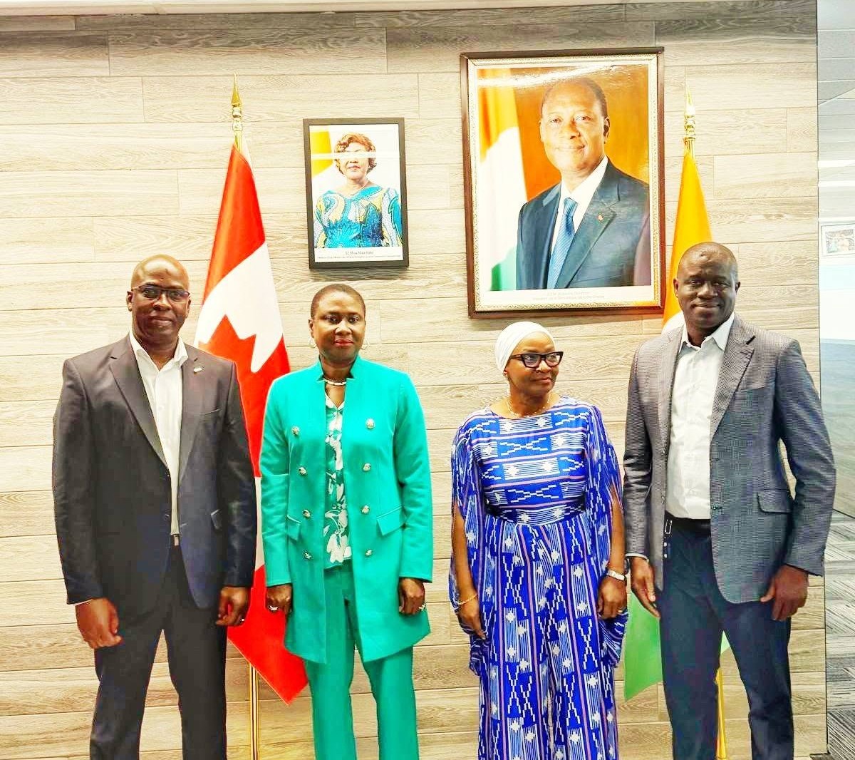 Rencontre avec Son Excellence Monsieur Ouattara Bafétigué, Ambassadeur de Côte d’Ivoire au Canada